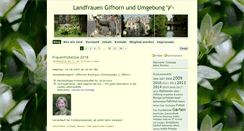 Desktop Screenshot of landfrauen-gifhorn.de